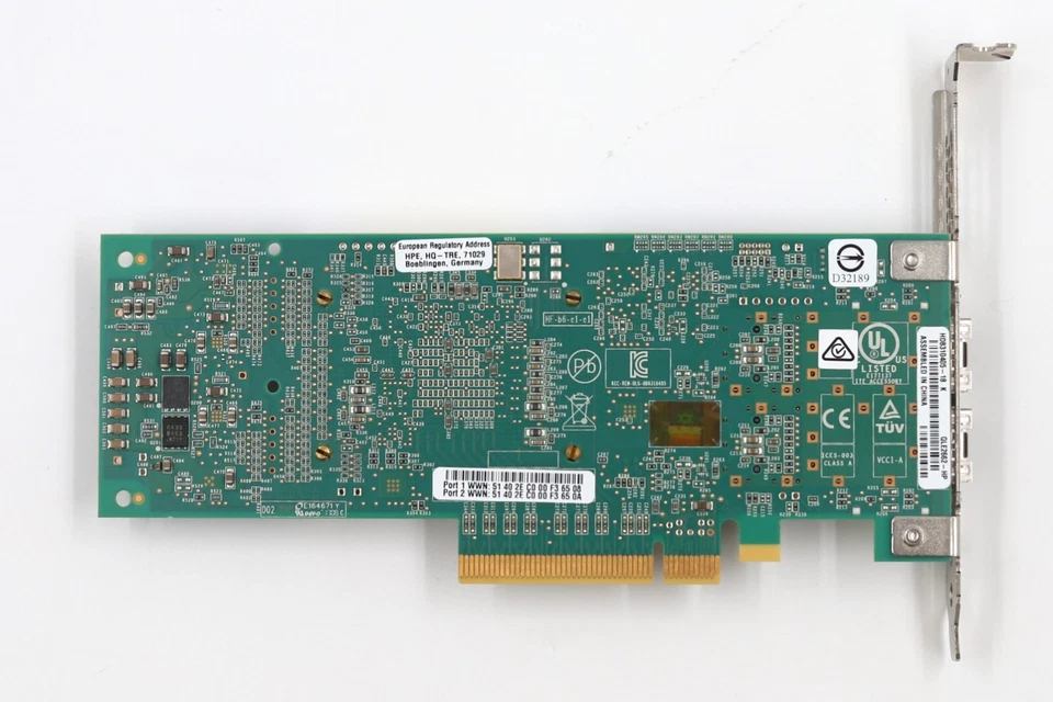 HP StoreFabric SN1000Q Dual-Port 16GbE SFP+ PCIe Hot Bus Adapter P/N: 699765-001 - Image 4 of 4