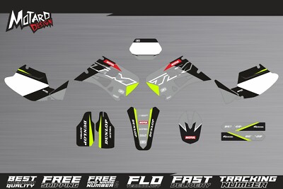 Graphics kit for TM Racing EN 4 Stroke 2000 2001 2002 2003 FLUO/NEON Decals