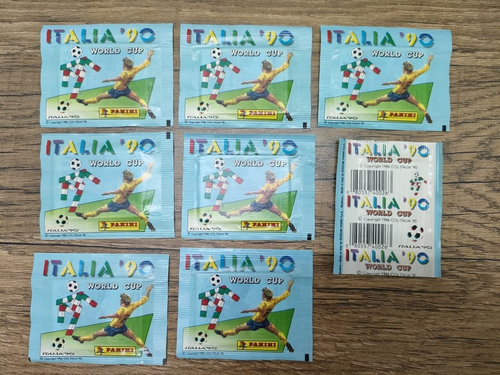 PANINI WORLD CUP ITALY 90 - SEALED PACKET VERTICAL BACK