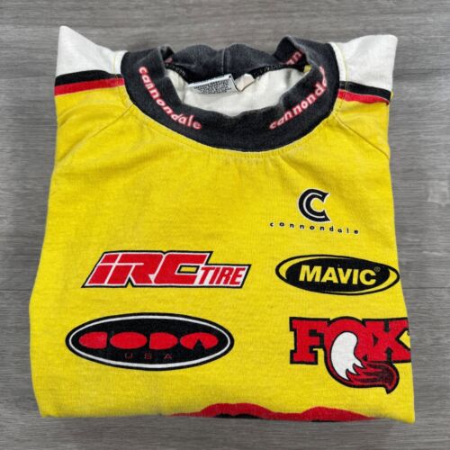 Vintage Cannondale Trikot Shirt Radsport Team Headshok Langarm Fox USA XL - Bild 9 von 9