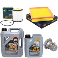 MotoröL Filter Set 5W-30 6 Liter + ÖLablassschraube FüR Bmw 4 Cabriolet 428I F33