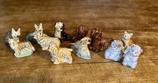 12 x Wade Whimsies Dogs And Cats Wade England