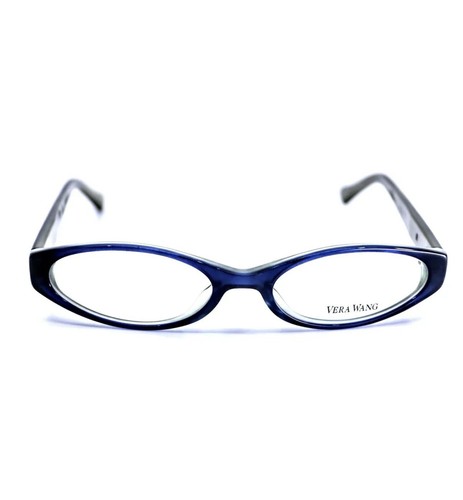 VERA WANG V194 AZ Azure ovali occhiali da donna montatura 49-18-135 - Foto 3 di 7