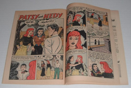 Patsy + Hedy # 20....VG-Fine   5.0 grade.....1953 comic book..Good girl art--BG - Picture 7 of 13