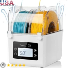 Filament Dryer 3D Printer SH01 Dehydrator Moisture Removal Dry Box Filaments New