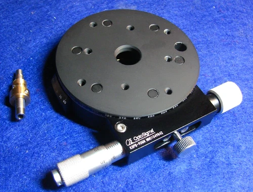OptoSigma  (Opto Sigma) KSPB-906M - 90 mm Rotational Stage with Vernier Mic