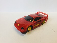 TYCO FERRARI F40 HIGHLY DETAILED Red/Bl Slot Car Model Motoring Aurora AFX NEW
