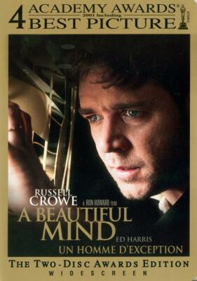 A Beautiful Mind (DVD, 2002, 2-Disc Awards Edition, Widescreen) NEW