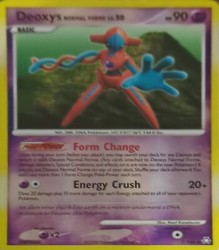 Deoxys Normal Forme 1/146 Legends Awakened Holo Rare