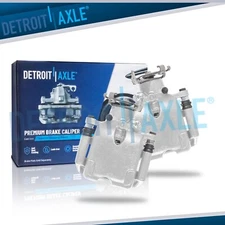 Rear Disc Brake Calipers w/ Brackets for Buick LaCrosse Regal Chevrolet Impala