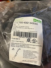 MURR Cable ---  7000-40521-6430300 --- M12 male - M12 female 0º - Drag Chain 3m