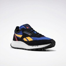 Reebok Men's Classic Leather Legacy Shoes Core Black/bright Cobalt/punch Berry