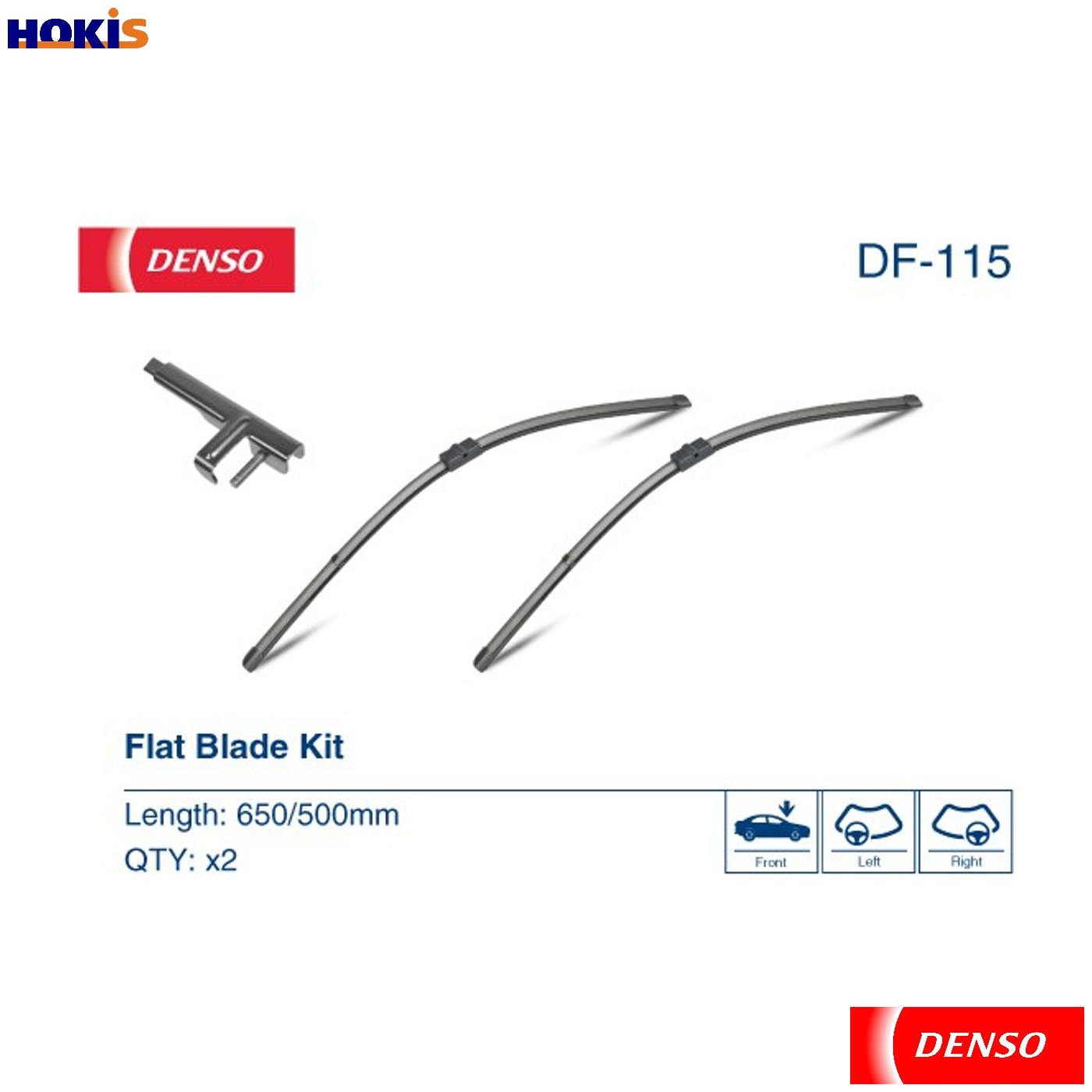 Wiper Blade fits MERCEDES CLS280 C219 3.0 Front 08 to 10 M272.943 Windscreen New - Image 26