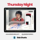 2023 UPPER DECK PREMIER CONNOR BEDARD ACETATE ROOKIE AUTO PATCH HORIZONTAL /49