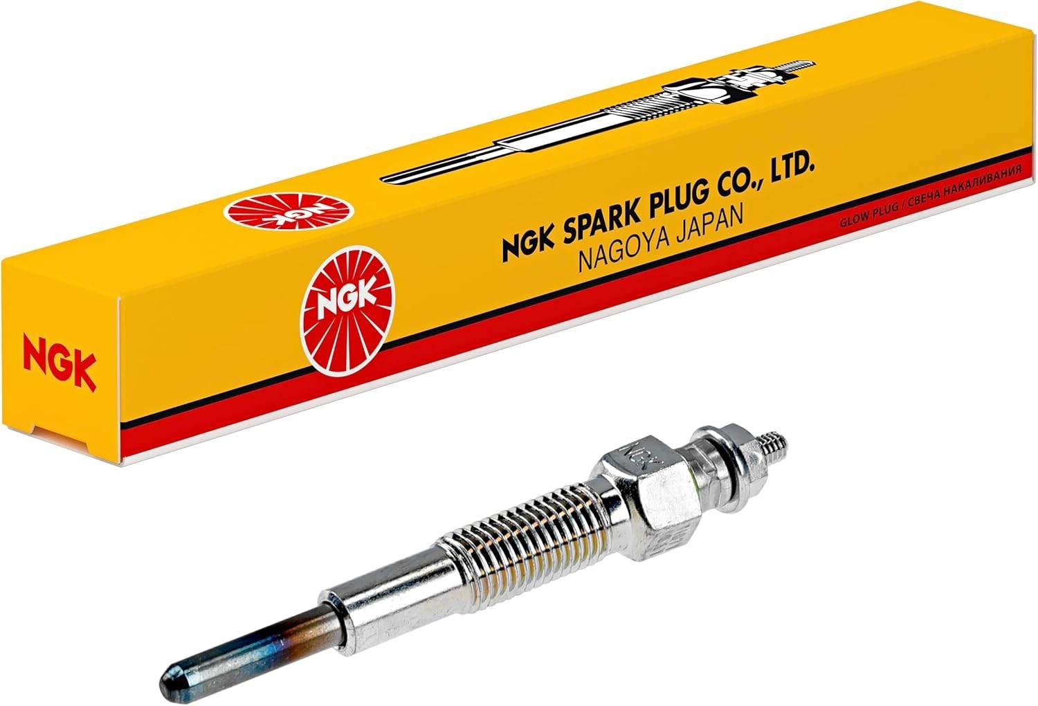NGK 6628 Y107V Glow Plug, Pack of 1 , Nickel-Copper