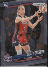 Lucy Olsen 2025 Panini Prizm WNBA #104 Rookie Washington Mystics