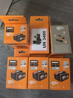 WORX PowerShare Pro WA3644 Li-Ion Akku 20V 4.0Ah ORIGINAL kein China Fake NEU 