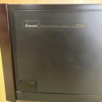 SANSUI B-2301 Stereo Power Amplifier Vintage - For Parts or Repair