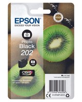 Epson Original 202 Kiwi Druckerpatrone Foto Schwarz 400 Seiten 4,1Ml