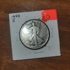 1940 San Francisco Liberty Walking Half Dollar 50C Silver US Coin