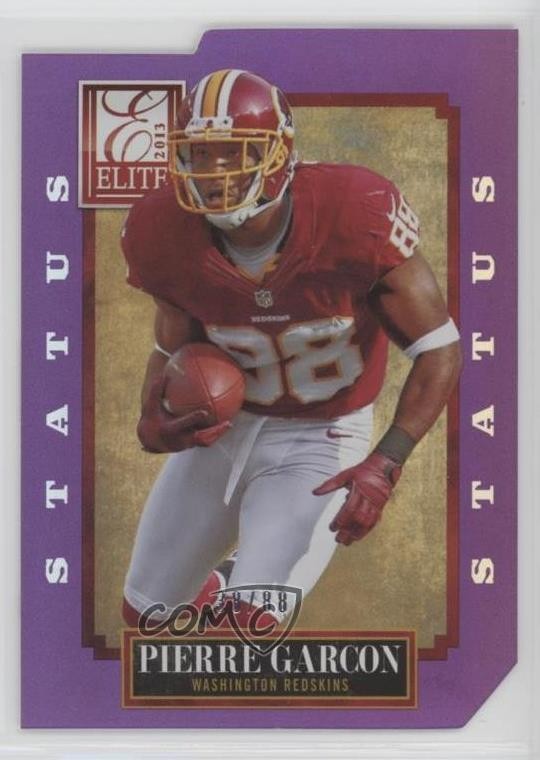 2013 Panini Elite Status Purple Die-Cut 38/88 Pierre Garcon #99 0aa