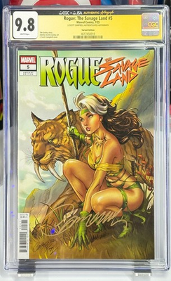 #ad #ad Rogue The Savage Land 5 CGC 9.8 JSA Signed J. Scott Campbell Variant $199.95