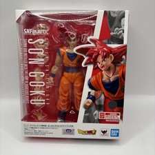 Bandai S.H.Figuarts Super Saiyan God Son Goku Exclusive Color Action Figure NEW
