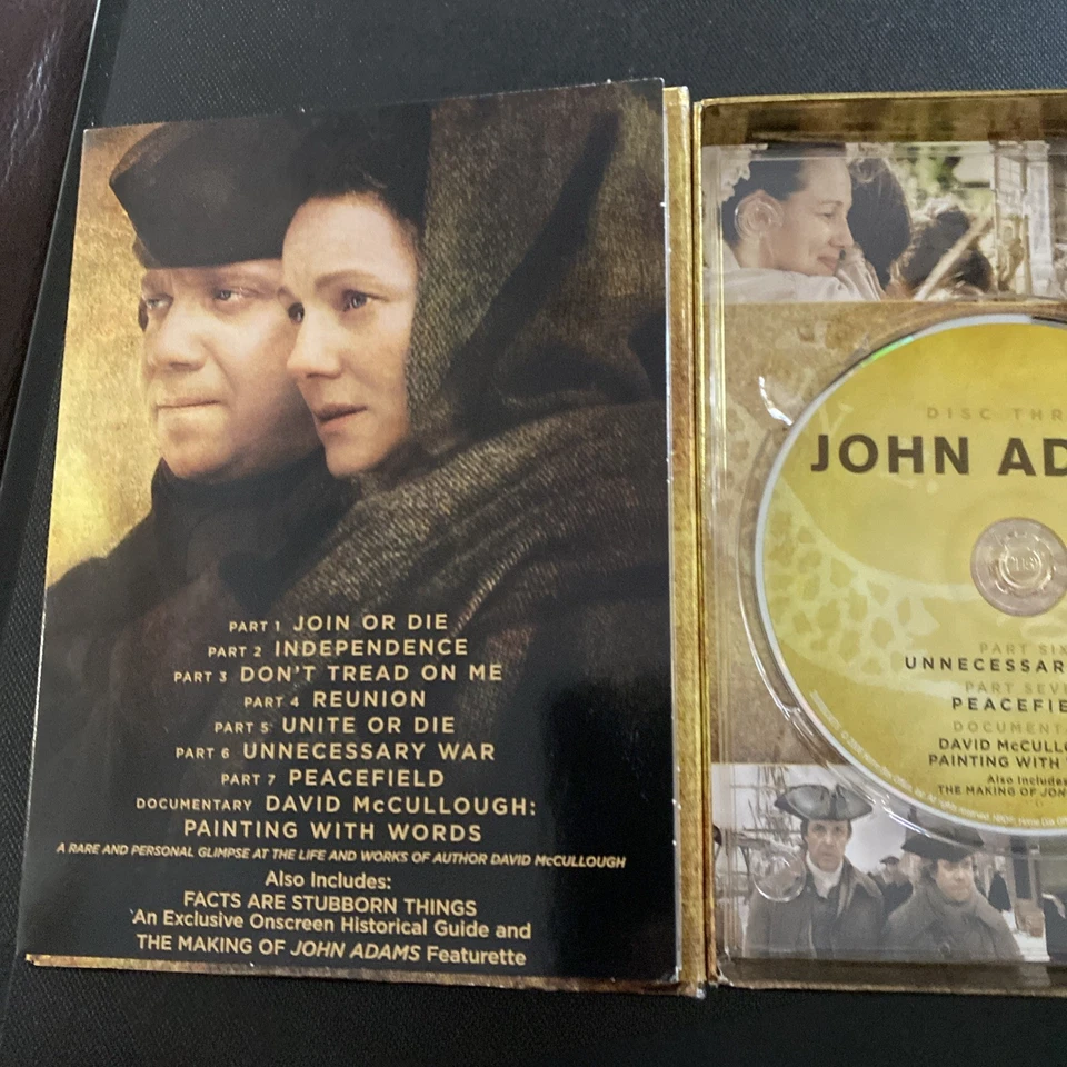 John Adams (DVD, 2008, 3-Disc Set) - Image 3 of 4