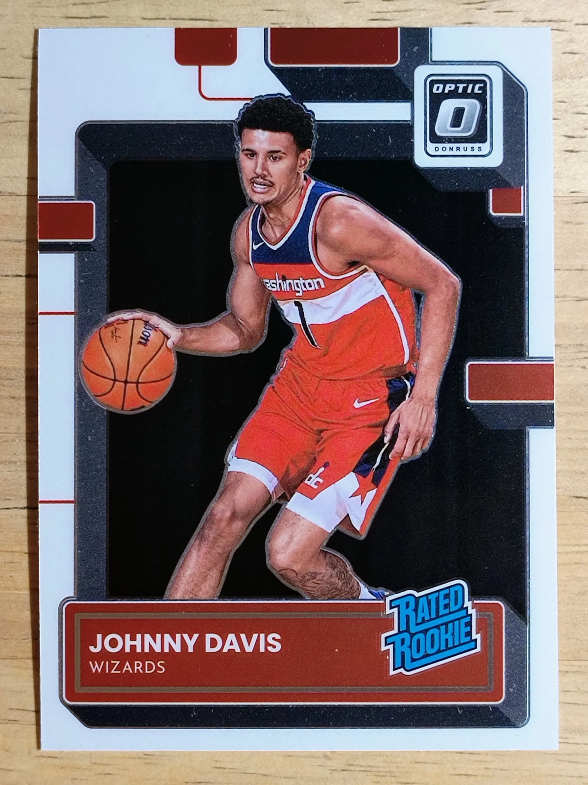 2022-23 Donruss Optic #206 Johnny Davis RR RC
