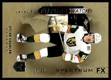 2020-21 SP Authentic Spectrum FX Gold Future Watch Dylan Coghlan Rookie /50