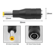 5.5mm x 2.1mm Male to DC 8mm 7909 Female