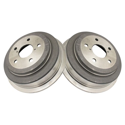 New Rear Brake Drum Pair For 2006-2011 Dodge Ram Dakota Mitsubishi Raider - Picture 2 of 6