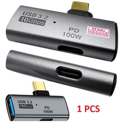 USB-C OTG Adapter 10 Gbps auf USB-A PD 100W für OPPO Pad SE Wi Fi 4GB/128GB