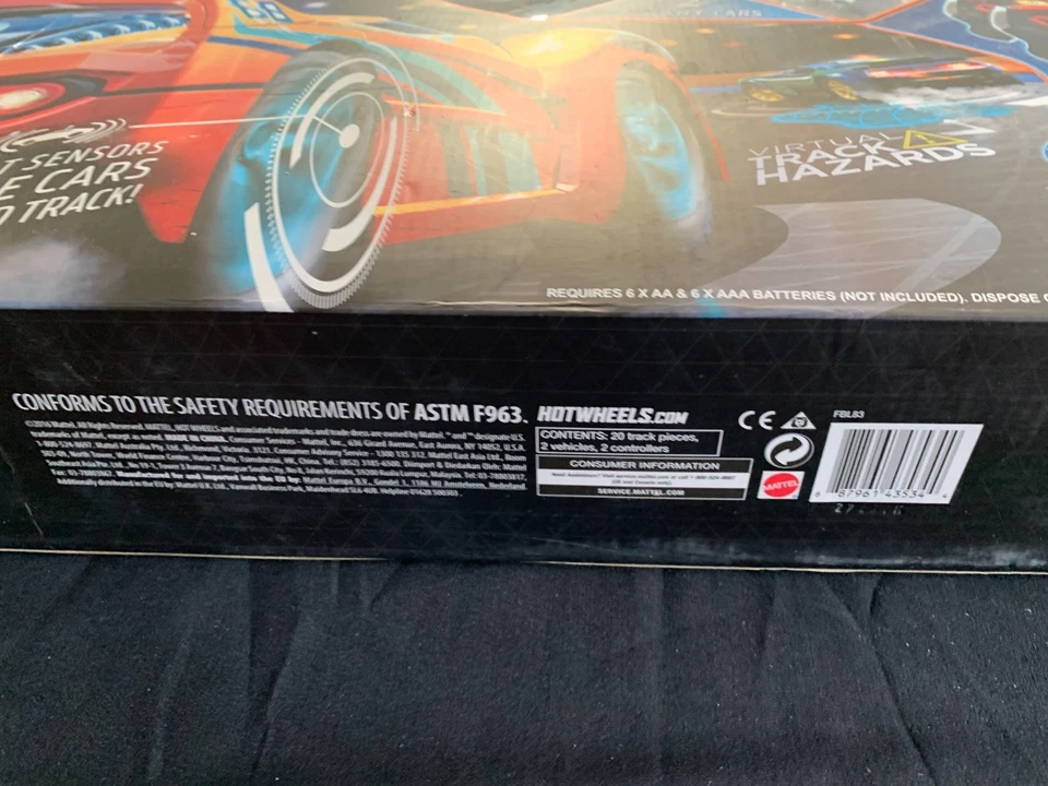 HOT WHEELS AI SMART CARS Intelligent Race System 2 CARS & CONTROLLERS 2.4GHz - Image 4 of 4