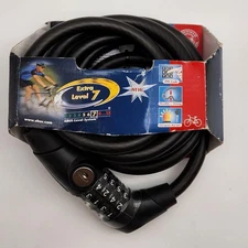 Abus 1650 Key Combo Bicycle Lock 185cm 12mm Cable