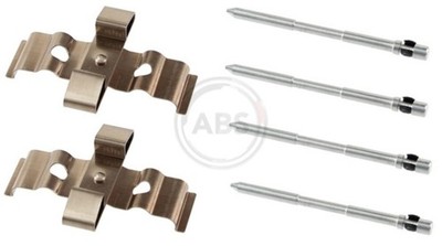 A.B.S. Zubehörsatz Scheibenbremsbelag 1848Q für ALFA RENAULT ABARTH MEGANE MITO