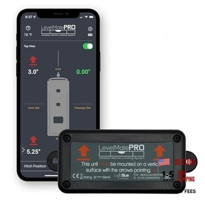 LevelMatePRO Wireless RV Leveling System - Bluetooth Leveler for Campers - Must