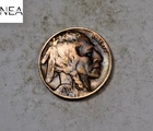 1930 Buffalo Nickel ~ Very Fine VF Toned ~ Better Date! ~ ZB190