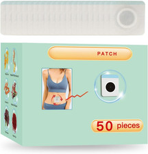 50Pcs/Box Mugwort Patch/Patches,Mugwort Belly Sticker, Wormwood Belly Patch Magn