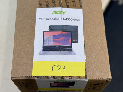 New Acer Chromebook 315 15.6'' FHD Dual-Core N4500 4GB 64GB eMMC 