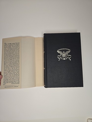 Democracy in America Alexis de Tocqueville 2 Volume Set HCDJ 13th printing 1980 - Picture 12 of 24
