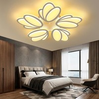 75W Led Deckenleuchte Dimmbar Panel Fernbedienung Deckenlampe Wohnzimmer KüChen