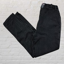 Vintage 90s Pinstripe Denim Jeans Z Blaze Bareback High Waist Women  s 24x32