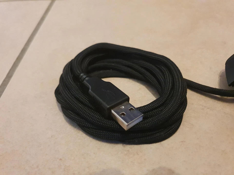 Logitech G502 Hero modded - Corepads, Paracord, Lightspeed Wheel - top Zustand - Bild 4 von 4