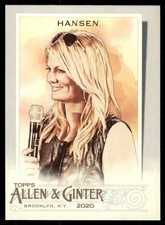 2020 Topps Allen & Ginter Courtney Hansen #288