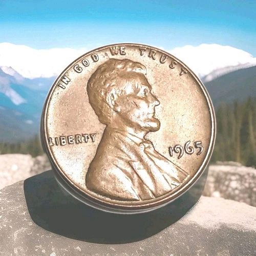 1965-P Lincoln Memorial Cent — photo from the most recent tracked eBay sale