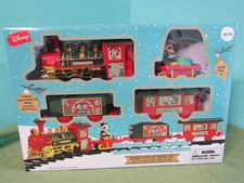 Disney Mickey Mouse Holiday Christmas Express Play Train Set NEW