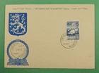 DR WHO 1949 FINLAND FDC UPU ANIV POSTCARD R27088