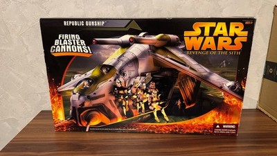Star Wars   Clone Wars     Republic Gunship Revenge of the Jedi OVP