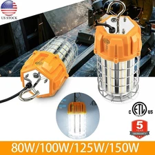 80W 100W 125W 150W LED Temporary Work Light Construction Jobsite Lighting 5000K